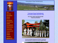 karateurlaub.de Webseite Vorschau