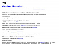 joachim-mennicken.de Webseite Vorschau