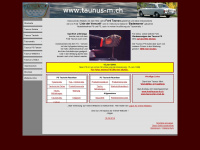 taunus-m.ch Webseite Vorschau