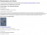 psychoanalyse-literatur.de Thumbnail