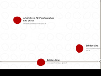 psychoanalyse-linz-graz.at Webseite Vorschau