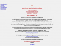 psychoanalytischer-gutachter.de Webseite Vorschau