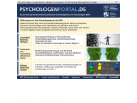 psychologenportal.de Webseite Vorschau