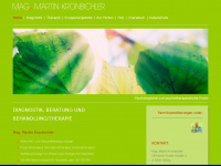 psychologie-kronbichler.at Webseite Vorschau