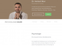 psychologie-murr.at Webseite Vorschau