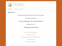 psychologin-kircher.de Webseite Vorschau