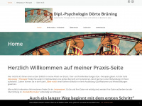 psychologin-bruening.de Webseite Vorschau