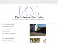 psychologischeberatung-krebs.de Webseite Vorschau