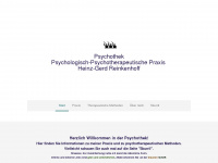 psychothek.de Webseite Vorschau