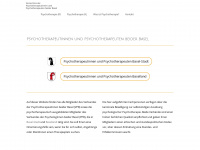 psychotherapeuten-bsbl.ch Webseite Vorschau