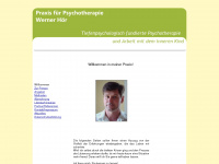 psychotherapie-augsburg-hoer.de Webseite Vorschau