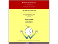 psychotherapie-amberg.de Webseite Vorschau