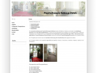 psychotherapie-bellevue.ch Webseite Vorschau