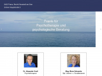 psychotherapie-burgenland.at Webseite Vorschau
