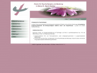 psychotherapie-dr-sigrid-schiller.de Webseite Vorschau