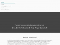 psychotherapie-gottschalk.de Webseite Vorschau