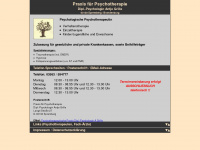 psychotherapie-grille.de Webseite Vorschau