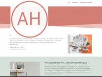 psychotherapie-hanke.de Webseite Vorschau