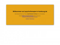 psychotherapie-in-hamburg.de Webseite Vorschau