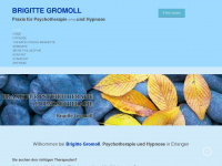 psychotherapie-hypnose-gromoll.de Webseite Vorschau