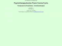 psychotherapie-ka.de Webseite Vorschau