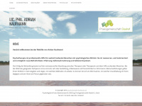 psychotherapie-kaufmann.ch Webseite Vorschau