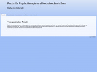 psychotherapie-neurofeedback-bern.ch Webseite Vorschau