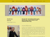 psychotherapie-seitz.de Webseite Vorschau