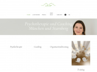 psychotherapie-und-coaching-muenchen.de Webseite Vorschau