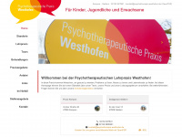 psychotherapie-westhofen.de Webseite Vorschau