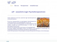 psychotherapie-zug.ch Webseite Vorschau