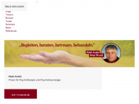 psychotherapiepraxis-naiel-arafat.de Webseite Vorschau