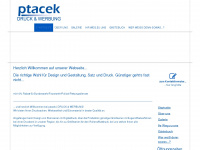 ptacek-online.de Webseite Vorschau