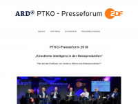 ptko-presseforum.de Webseite Vorschau