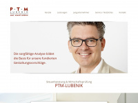 ptm-lubenik.at Webseite Vorschau