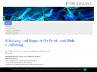 publicollege.ch Webseite Vorschau