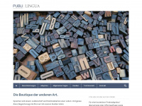 publilingua.ch Webseite Vorschau