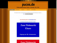 puces.de Webseite Vorschau
