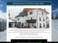 puerstl-kocher.at Webseite Vorschau