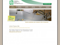 pulver-haustechnik.ch Webseite Vorschau