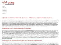 pulverbeschichtung-ueberlaengen.de Webseite Vorschau