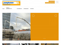 pumpbeton-bern.ch Webseite Vorschau