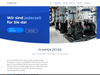 pumpen-zeyer.de Webseite Vorschau