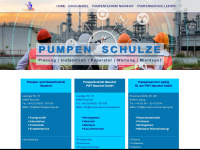 pumpenservice-leipzig.de Webseite Vorschau