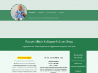 puppen-klinik.de Webseite Vorschau