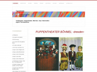puppentheater-boehmel.de Webseite Vorschau