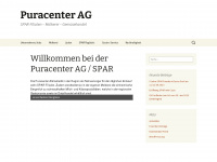 puracenter.ch Webseite Vorschau