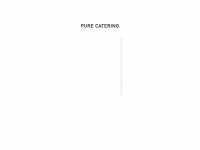 pure-catering.de Webseite Vorschau