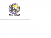 pure-travel.de Webseite Vorschau