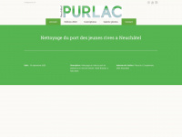 purlac.ch Webseite Vorschau
